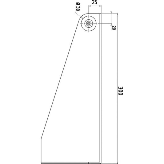 Butoir haut de porte